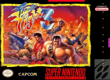 Final Fight 3 (USA) (Beta) box cover front